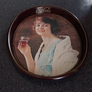 Vintage 1980's Drink Coca Cola Tray